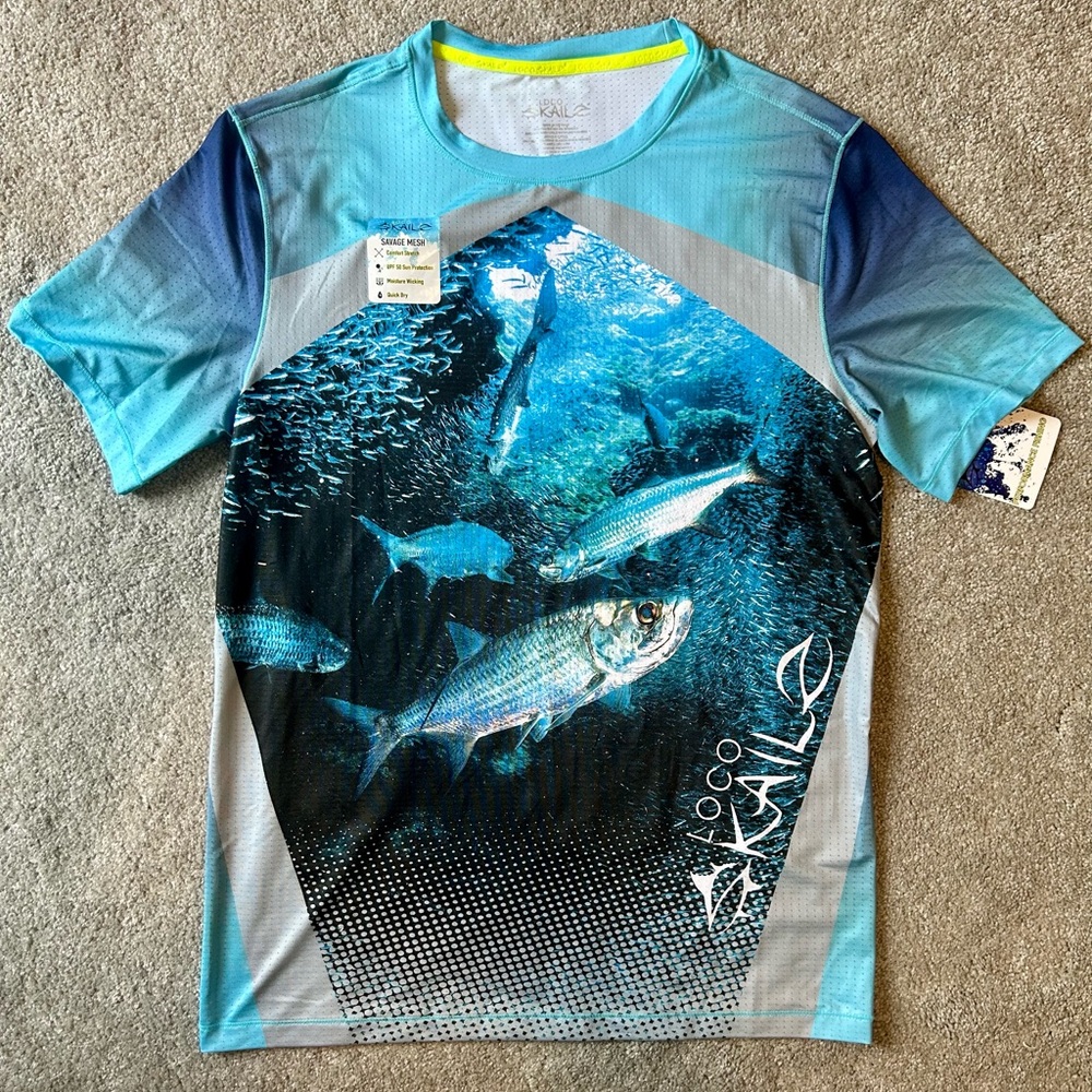 Loco Skailz performance fishing shirt